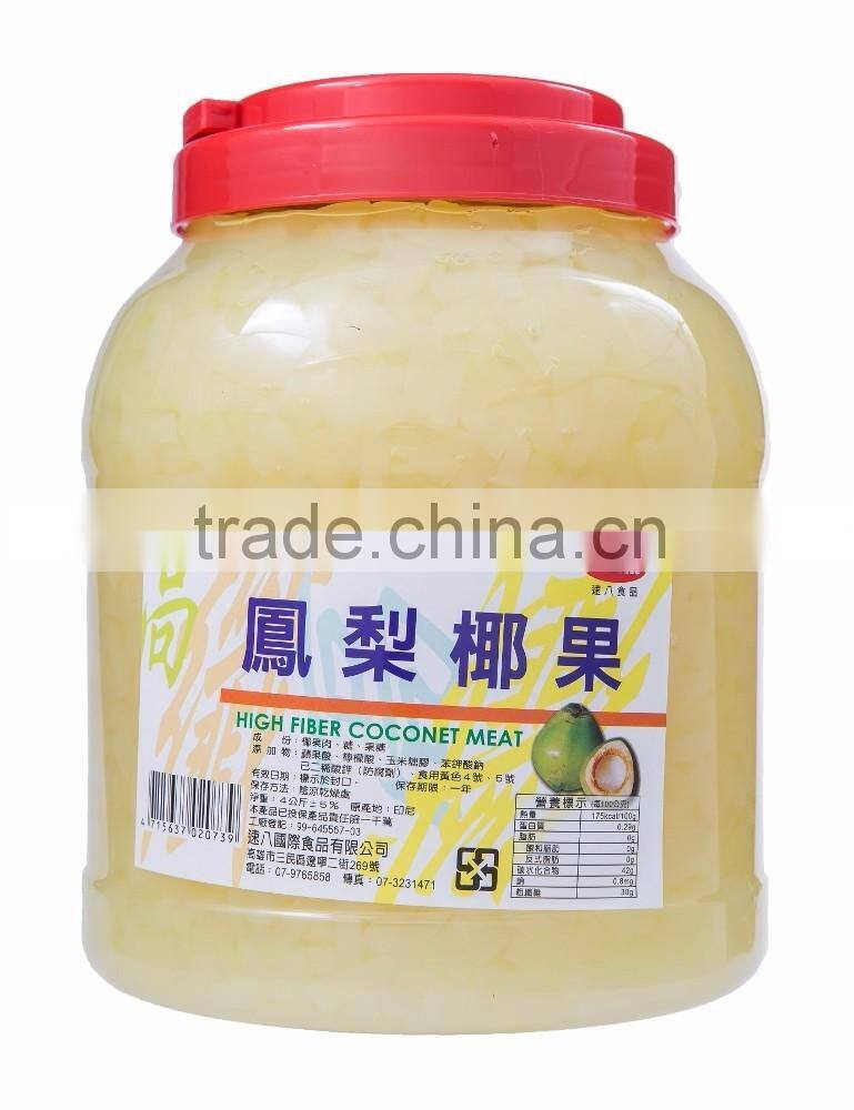 Pineapple Syrup Nata De Coco(Subar)