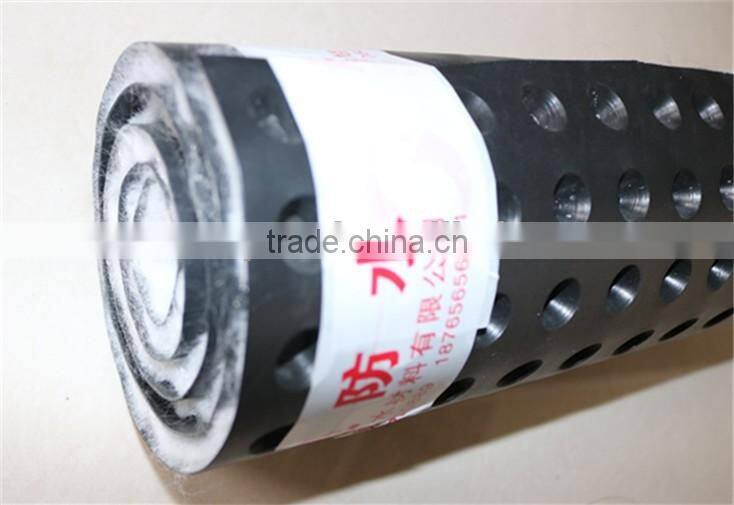 HDPE dimple drainage board with geotextile