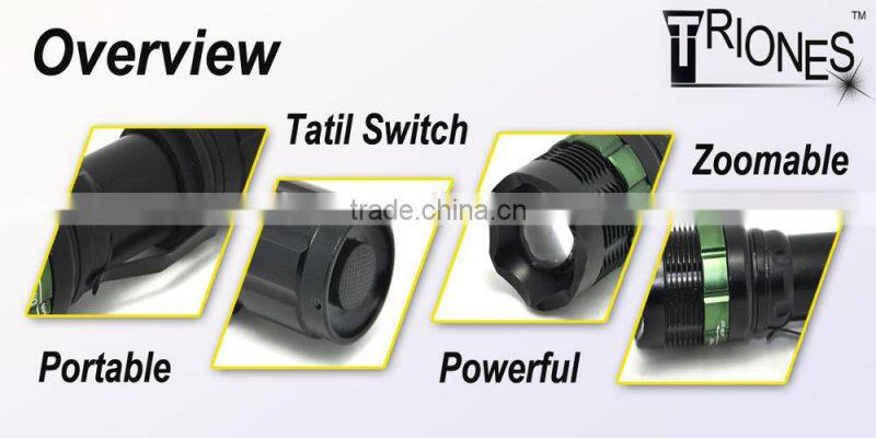 (130377) LED Rechargeable Portable Camping Hiking Search Light