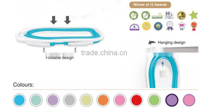 PM3310 Karibu 2015 fashion Portable patented baby foldable bath tub manufacturer