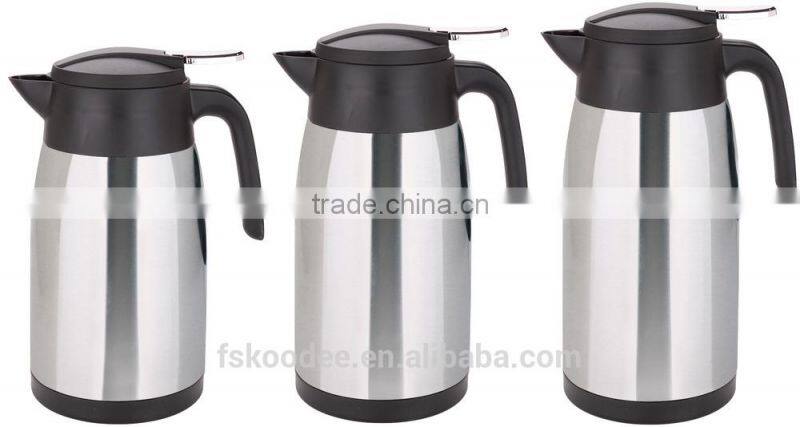 2015 new style antimicrobial stainless steel thermos coffee pot