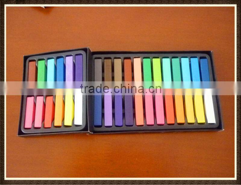 2013 New arrival popular colorful hair chalk cheap price hair chalk powder/ hair chalk pastels
