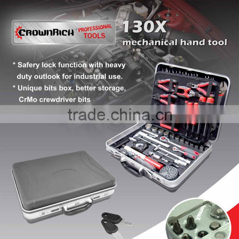 130pcs professional kraft hand tool set