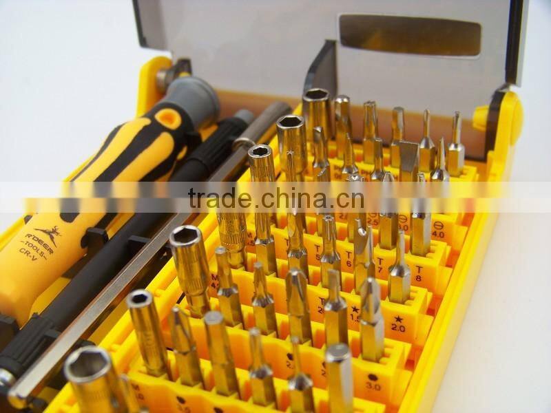 38 in 1 precision imported S2 steel laptop/mobile phone screwdriver set