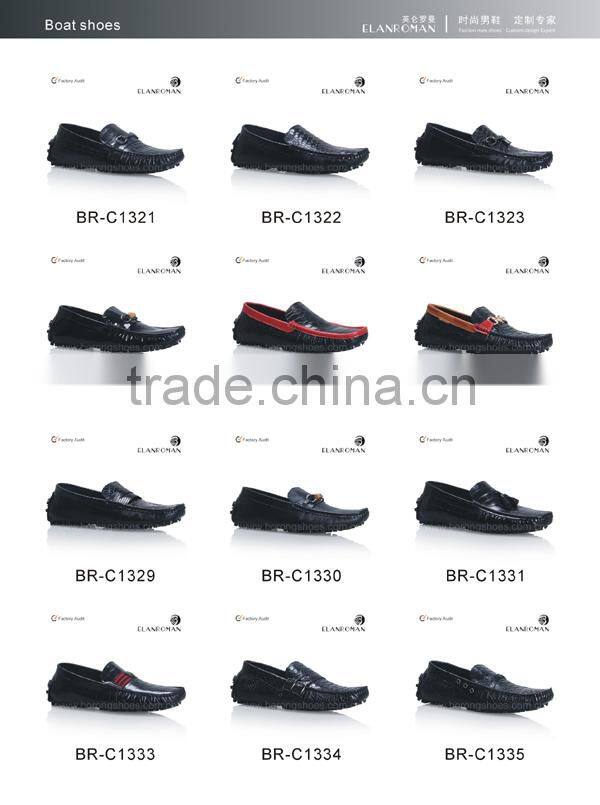 Driving shoe catalogue men boat shoes casual leather shoes for men for best quality
