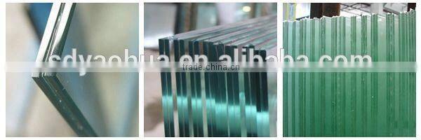 Hot Sale clear /colored office partition laminated glass