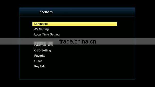 Original manufacture support cccam newcam powrvu biss key 3G youtube DVB-S2 satellite TV decorder freesat V7 max set top box