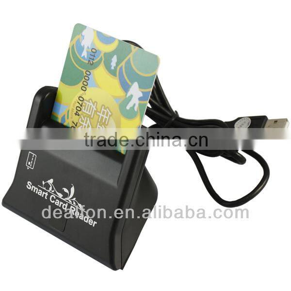 Usb Network Smart Card Reader for Internet Atm Transfer/Credit Card Payment/Balance Inquiries