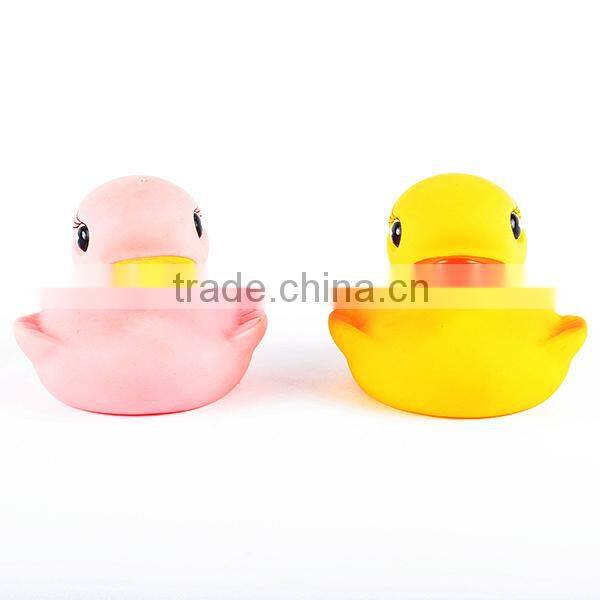 costume rubber yellow duck bath toy slippers