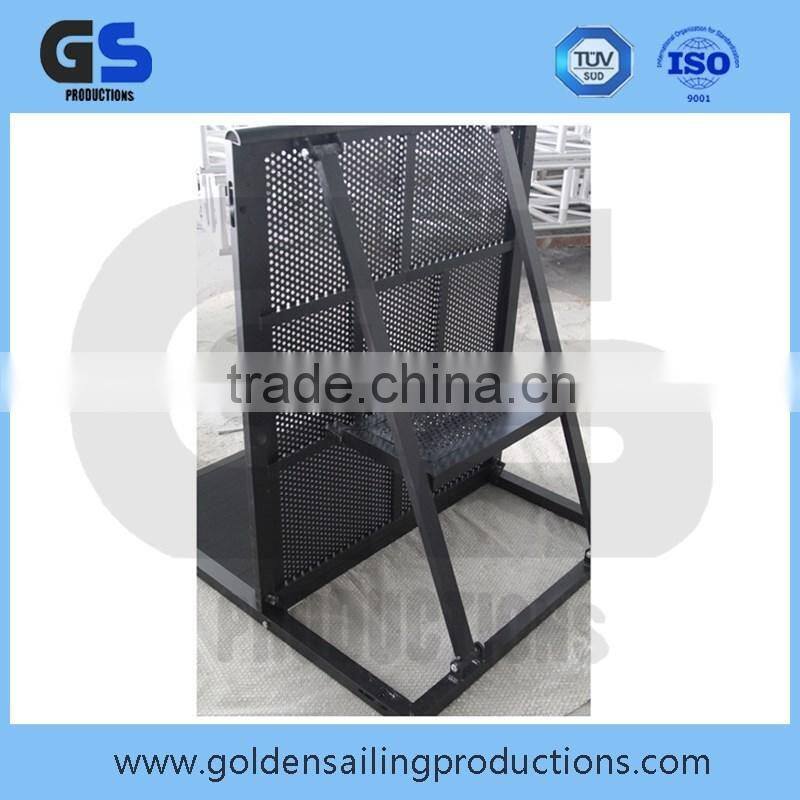 on sale aluminum crowd barrier for concert events
