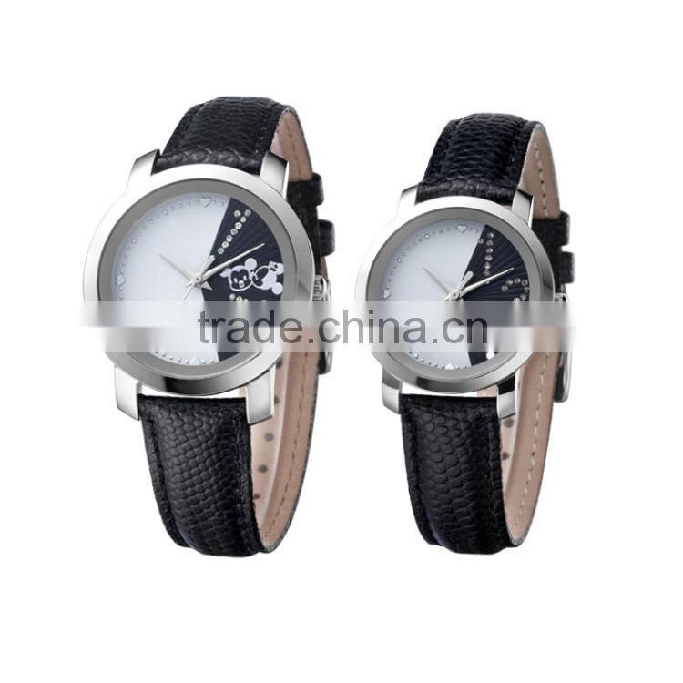 alibaba china suppliers leather watches customized leather wrist watches cheap promotion leather band quartz watch