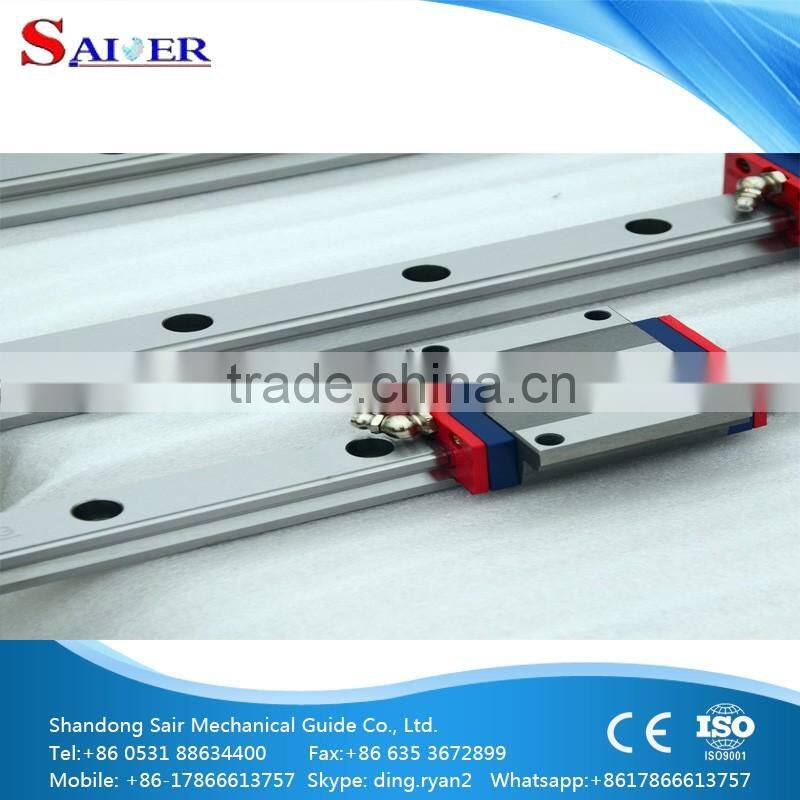 Sair linear motion guide rail SER-GD20 with linear carriage