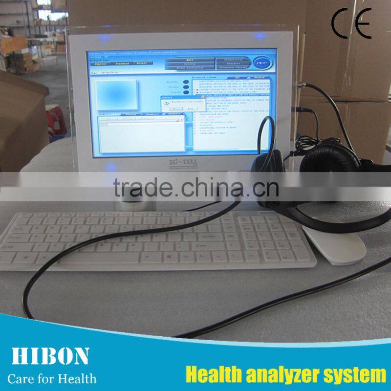 Intelligent Portable Touch Screen Health Analyzer Hi-Tech New 3D Nls Body Composition Analyzer