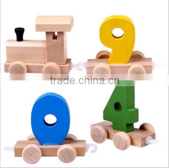 kids wooden educational toy/ diy train track