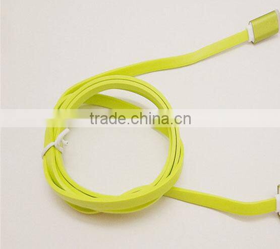 New phones LED lights cable noodles data line
