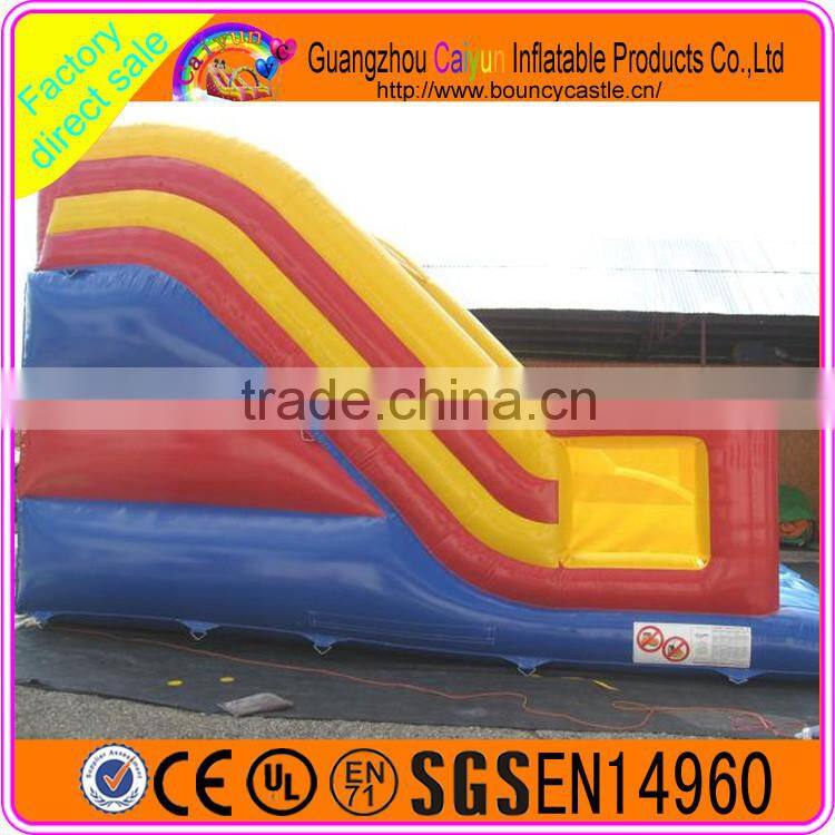 Factory direct inflatable slide ,giant inflatable dry slide for kids and adults