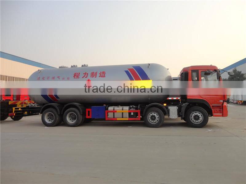 Top level dongfeng 8x4 lpg vehicle 30000 litres vehicle lpg tank