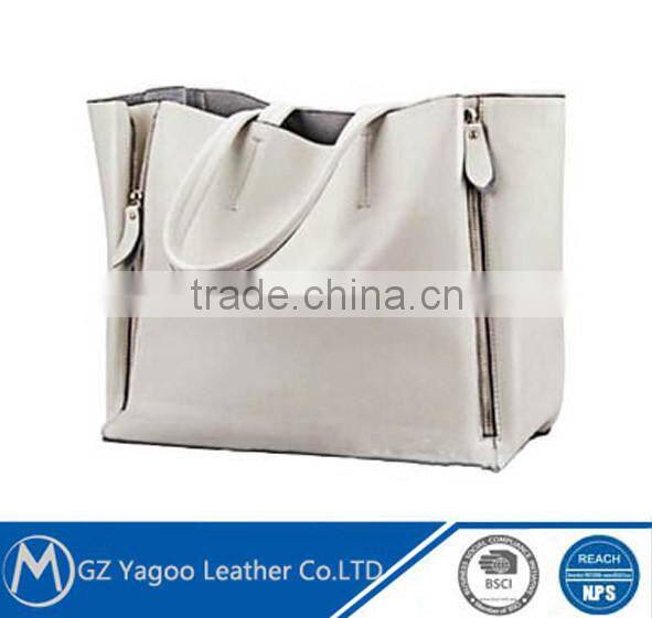 2016 HOT leather drawstring bucket bag rivet messenger bag