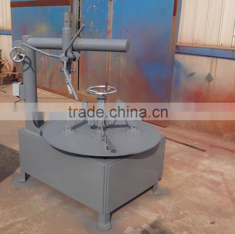 Waste Used tire cutting machine rubber tire cutting machine