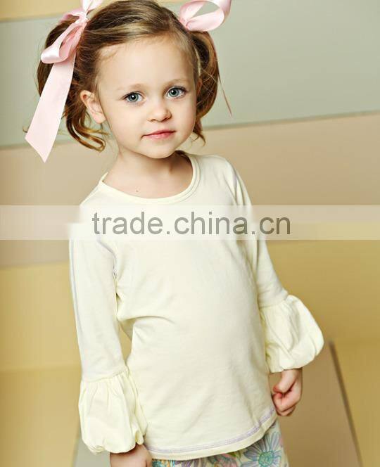 Puff shirts top for children 2000pcs in stock,Baby tank top in stock,Cheap Blouses&Tops for girls