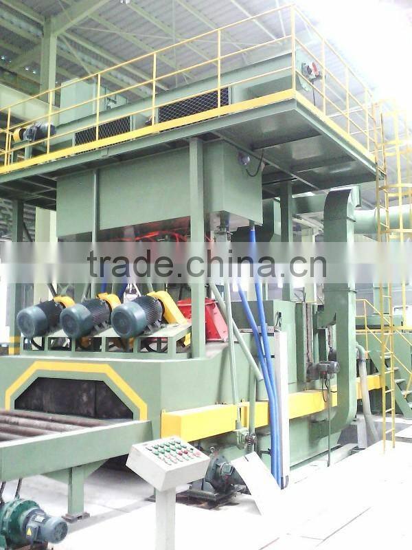 001A hot sale environmetal roller type shotblasting machine