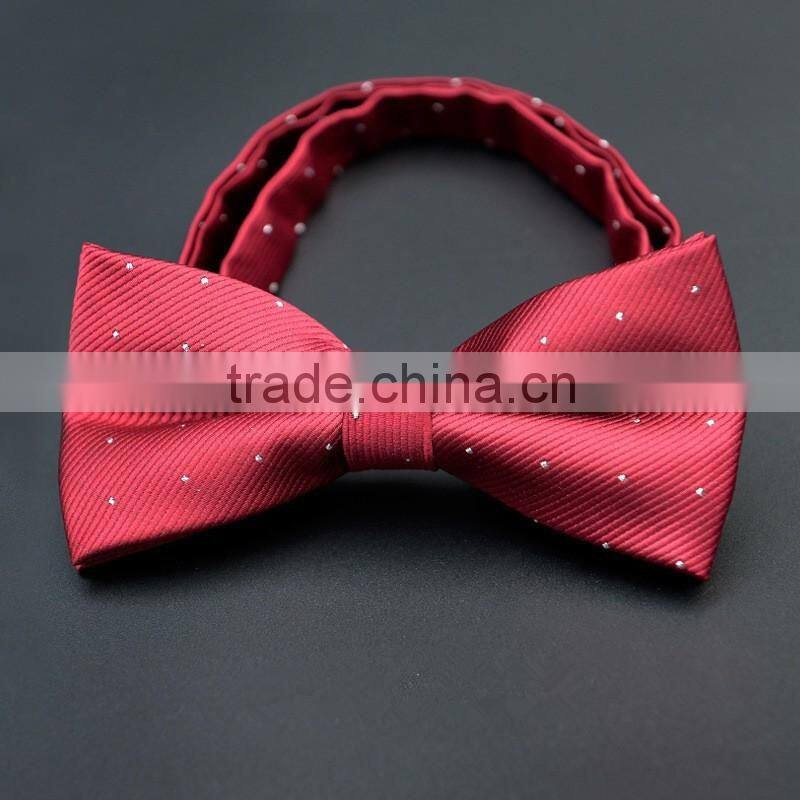 online shopping wholesales china white wedding bow tie with silk fabric