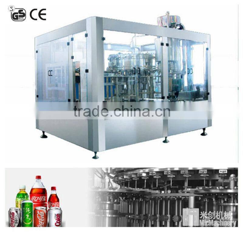 Mic 24-24-8D Automatic carbonated soft drink filling machine