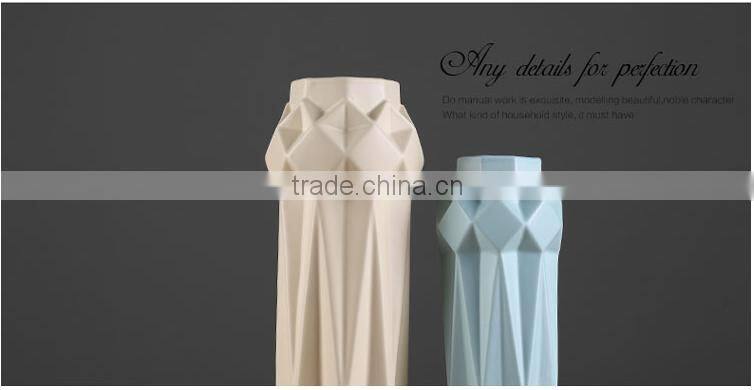 Chaozhou fashion ceramic vase for home decoration
