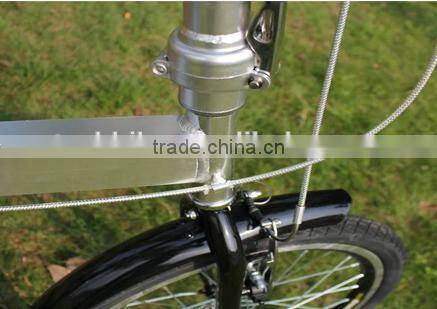 20 inch folding tandem bike / single speed tandem bicycle