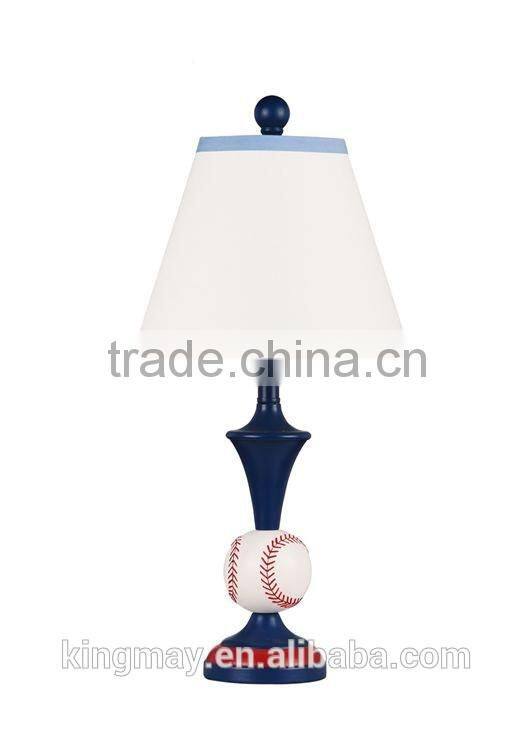 Kids table lamps for any sports fan in boys bedroom