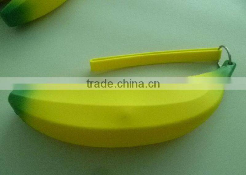 Banana Shape Silicone Coin Purse