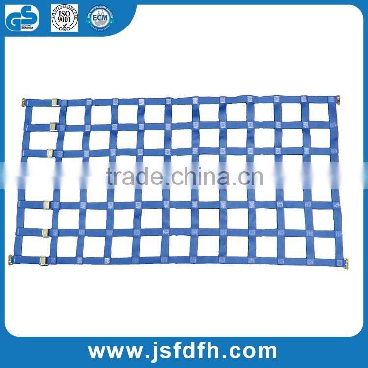 Direct Manufacturer Of Polyester Webbing Cargo Net Shipping Cargo Netting With High Quality