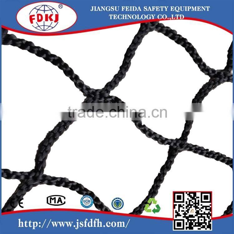 wholesale black nylon polyester rope safety net