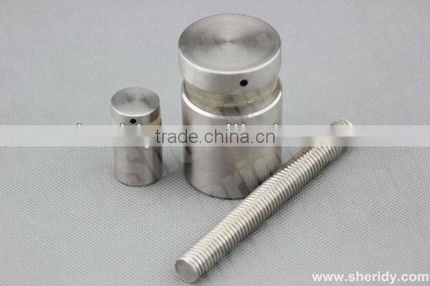 stainless steel handrail fitting standoff for glass