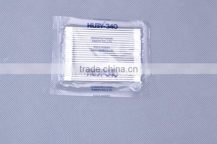 HUBY-340 BB-012 Cleaning Cotton Swabs Double Tips