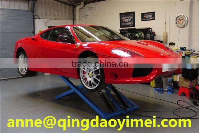 The easy portable scissors hydraulic electrical elevator for auto repair