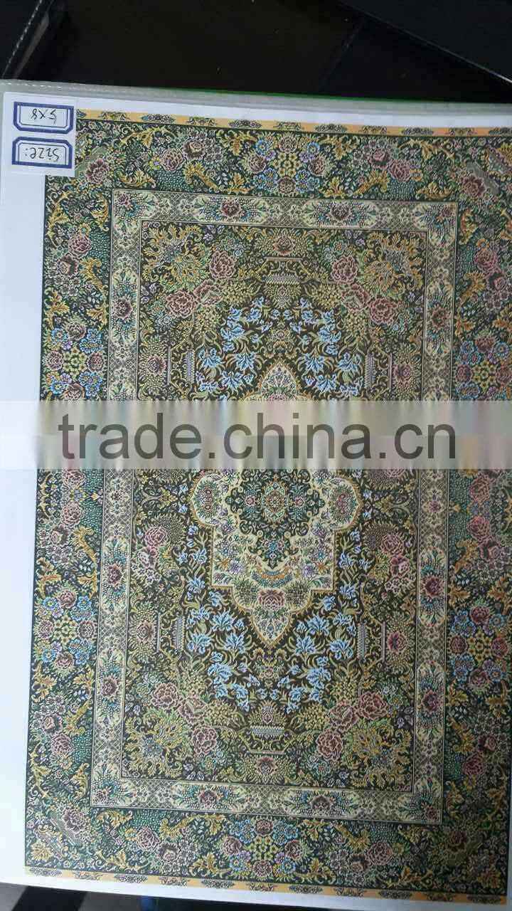 shaggy carpet turkey hand-knotted silk carpets, classical iranian turkish design silk carpets