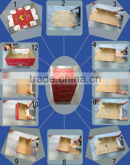 Mushroom corrugated carton boxes