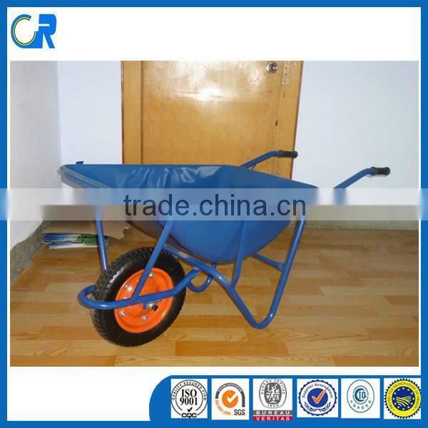 Qingdao manufacturer solid tyre wheel barrow