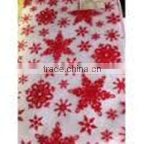 100% Nylon Flocking Organza Fabric