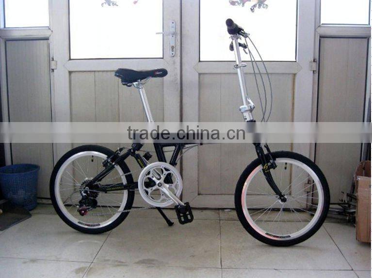 20 inch suspention folding bike made in china