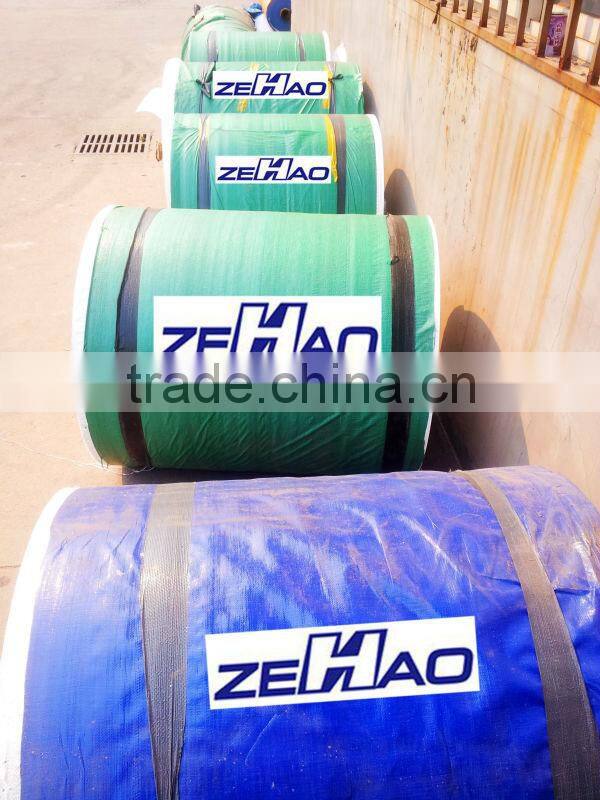 160gsm blue tarpaulin stocklot&waterproof woven fabric tarpaulin