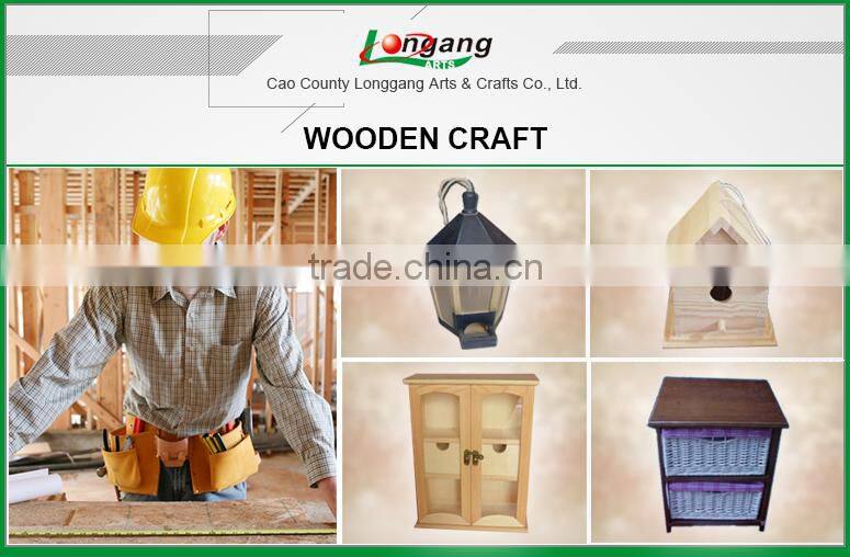 FSC promotion new cheap wooden bird house wholesale