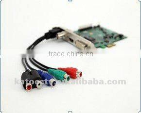 1080p Ypbpr HDMI DVI VGA PCIe vga video capture card