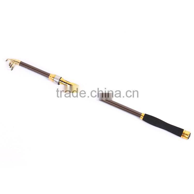 Fishing Tackle 100% Carbon Casting 2.1M-3.6MTelescopic Fishing Rod