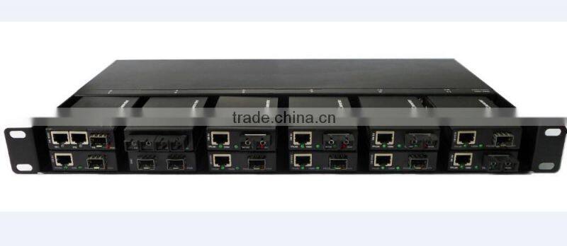 8 port SFP ports Gigabit Ethernet Switch media Converter
