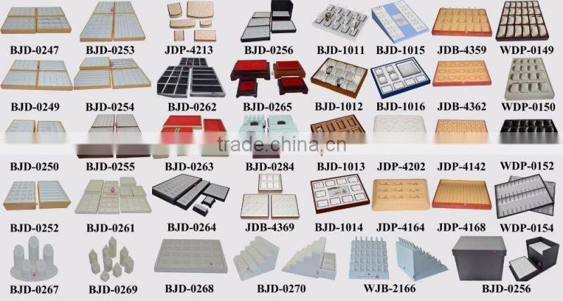 luxury leather jewelry display box