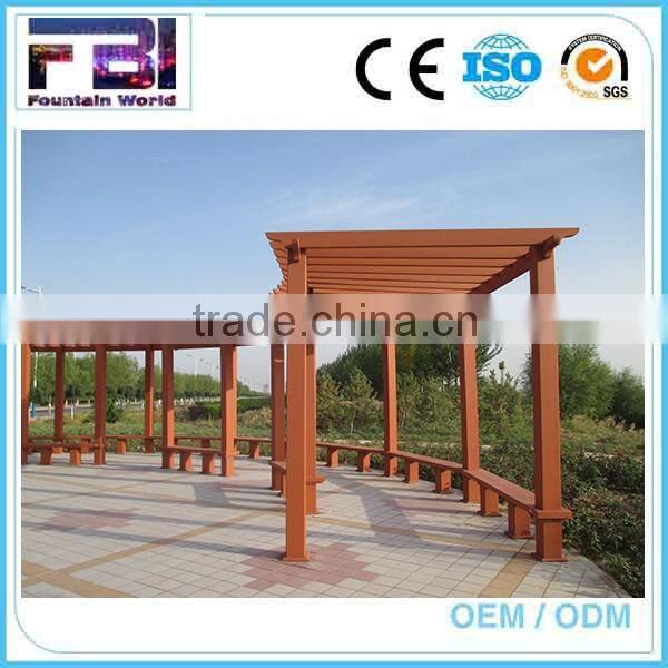 Long life WPC square tube