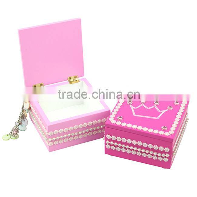 Wooden candy ring box,girls favourite jewellery ring boxes,fancy ring box OEM available