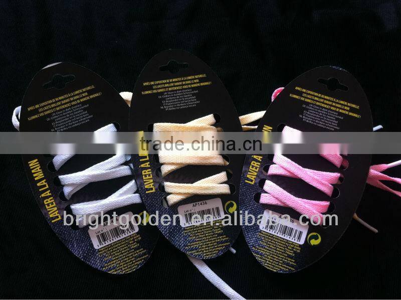 Glow shoelaces